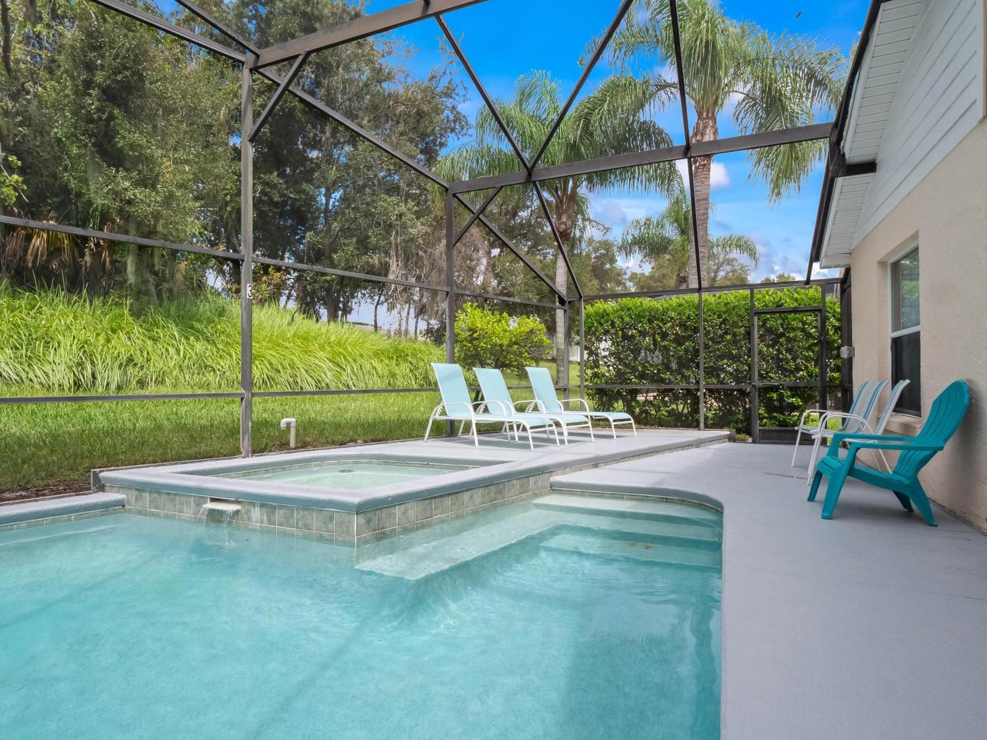 Bsv1607 - Amazing 5 Bedroom Home With Free Wifi And Private Pool & Spa Orlando Exteriör bild