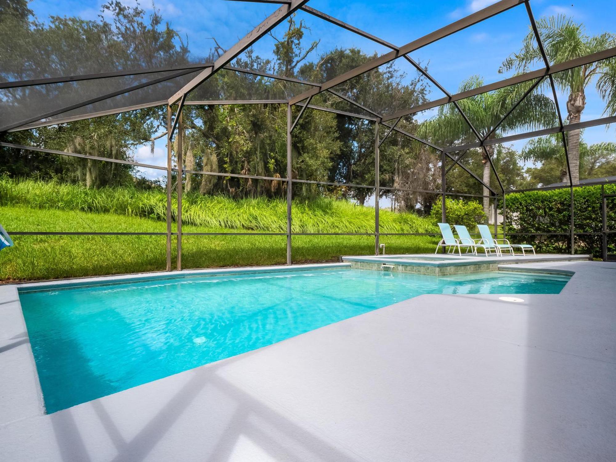 Bsv1607 - Amazing 5 Bedroom Home With Free Wifi And Private Pool & Spa Orlando Exteriör bild